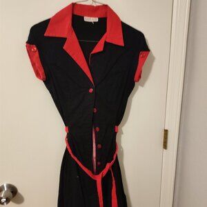 Size XS - 50s Rockabilly Style Dress